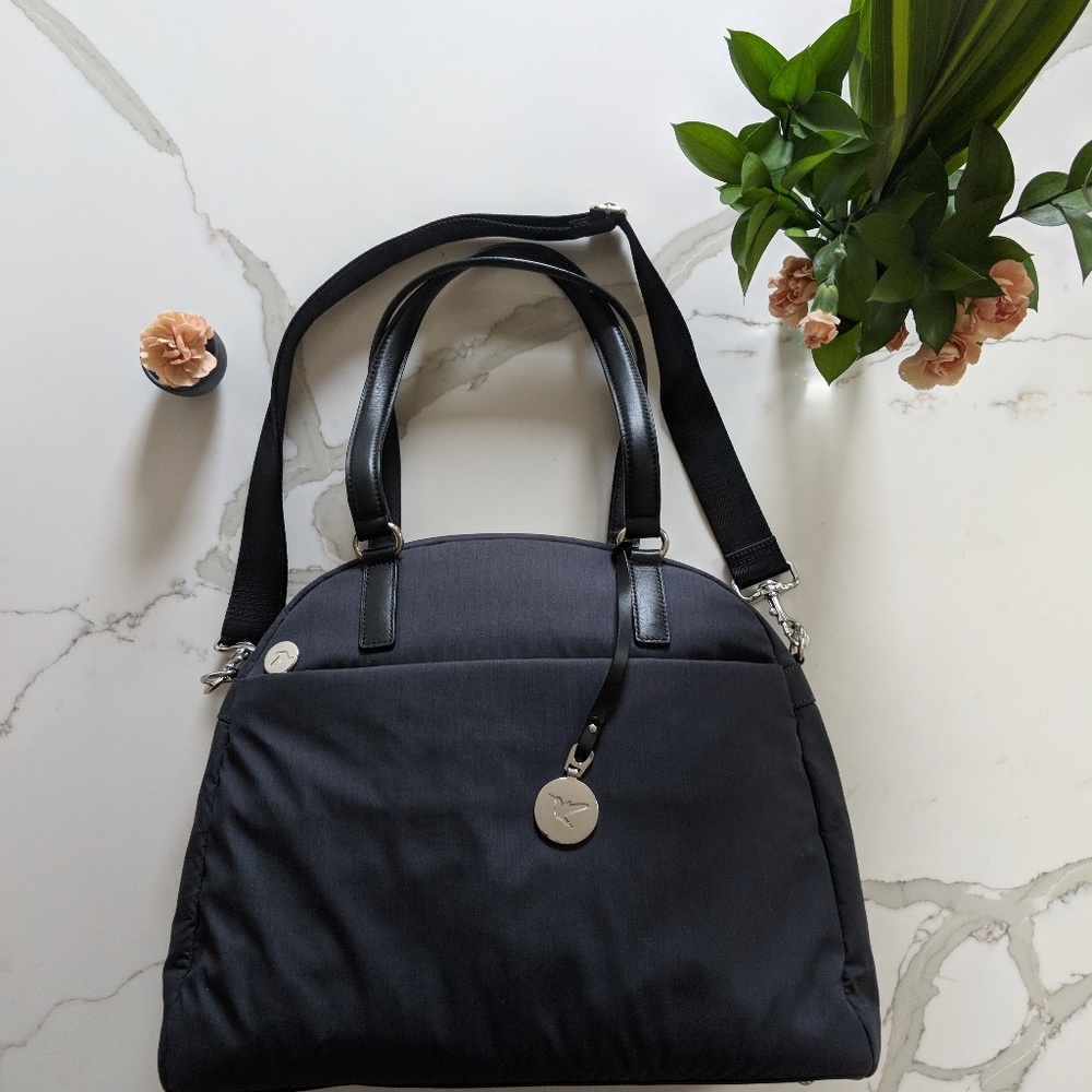 Lo & Sons OMG Bag (grey/silver/azure)